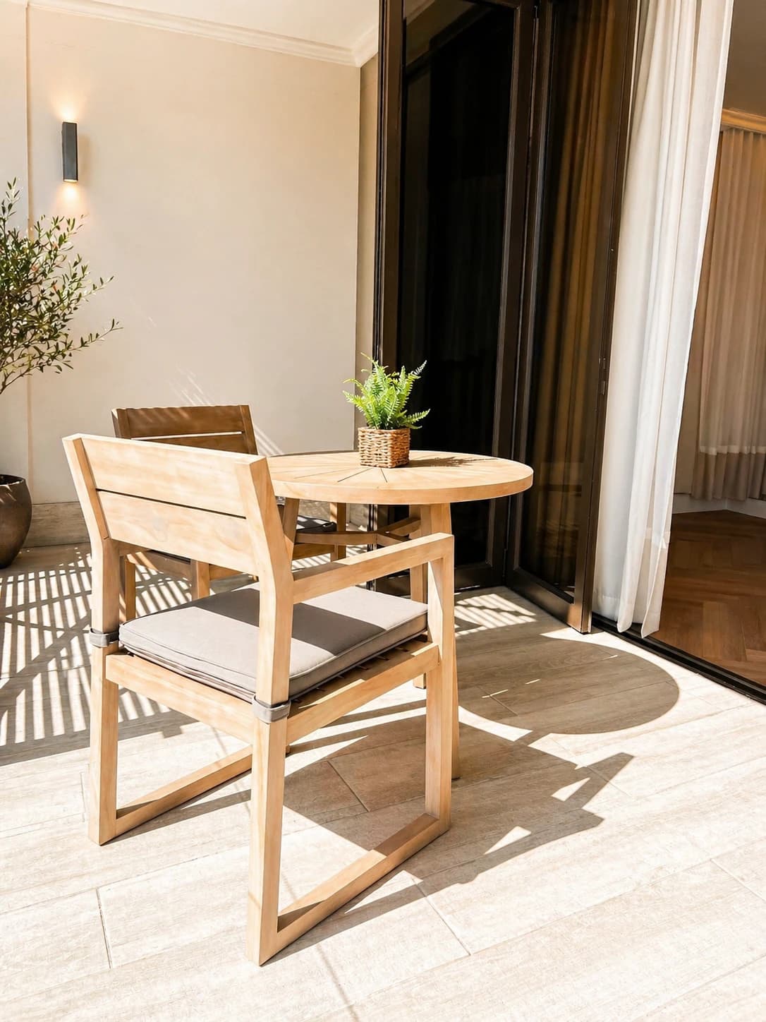 Presidential balcony at White Drift Boutique Hotel